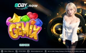 Gemix 8Day – Game slot pha lê huyền bí, thưởng cực khủng 7 gemix 8day