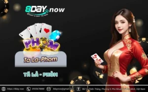 Tá Lả Phỏm 8Day - Game bài Việt, giải trí đỉnh cao 5 ta la phom 8day